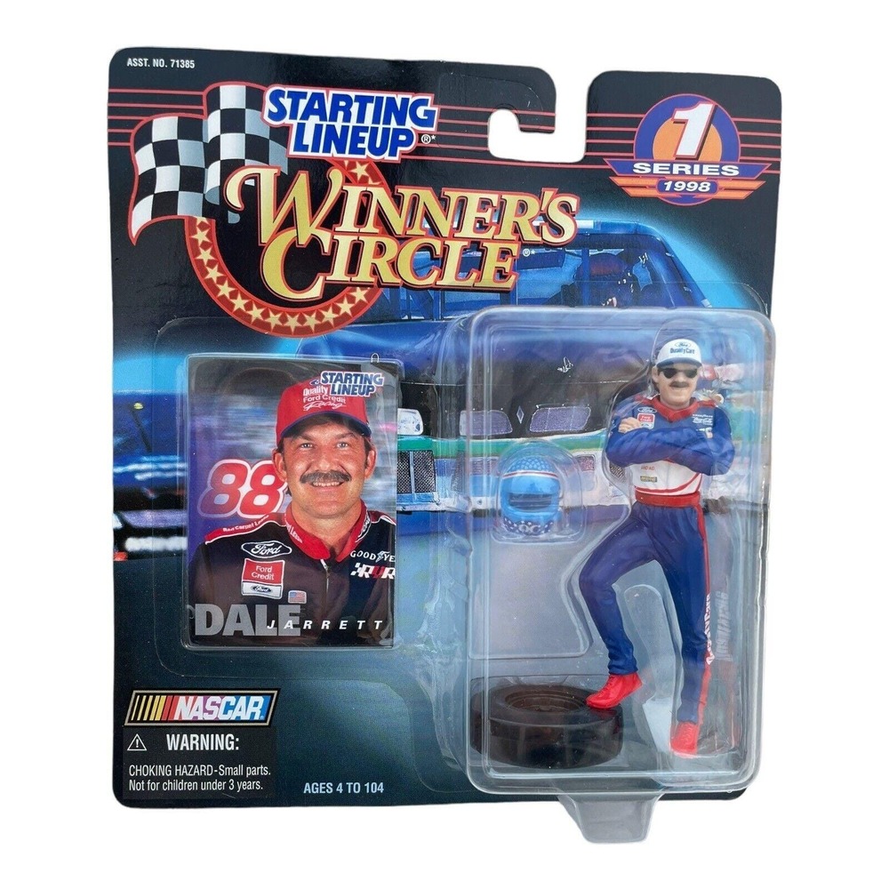 Dale Jarrett Starting Lineup Winner's Circle 1998 Series 1 NASCAR Driver‎ Figure